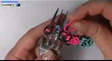 COMO HACER PULSERA DE GOMITAS BUTTERFLY BLOSSOM CON DOS TENEDORES VIDETUTORIAL DIY