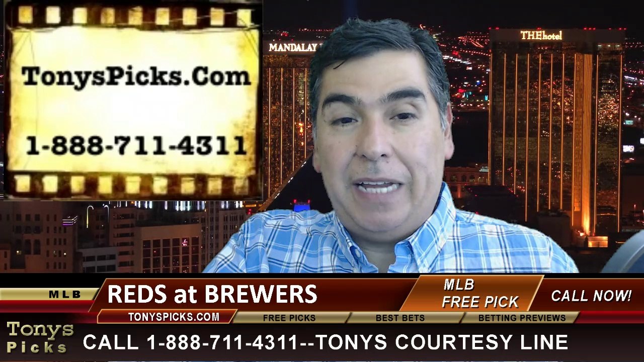 Milwaukee Brewers vs. Cincinnati Reds Pick Prediction MLB Odds Preview 7-21-2014