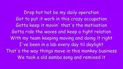 Black Eyed Peas - Mas Que Nada (Lyrics)