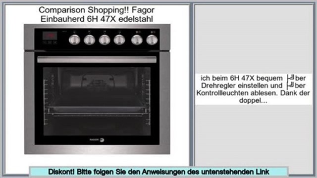 G�nstige Angebote Fagor Einbauherd 6H 47X edelstahl