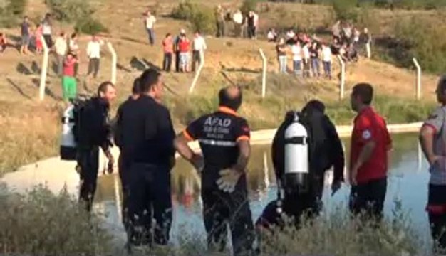 UŞAK MERKEZDE ORMAN İŞLETME MÜDÜRLÜĞÜNE AİT YANGIN GÖLETİNE GİREN 16 YAŞINDAKİ GENÇ BOĞULDU.