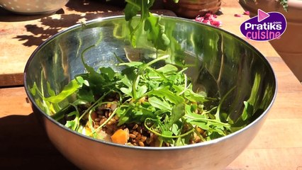 Download Video: Comment cuisiner une salade de lentilles à la roquette