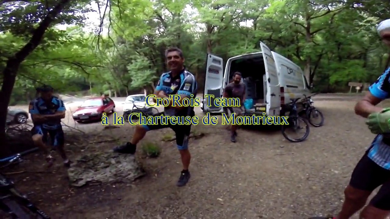 vtt var Cro'Rois Team à la Chartreuse de Montrieux