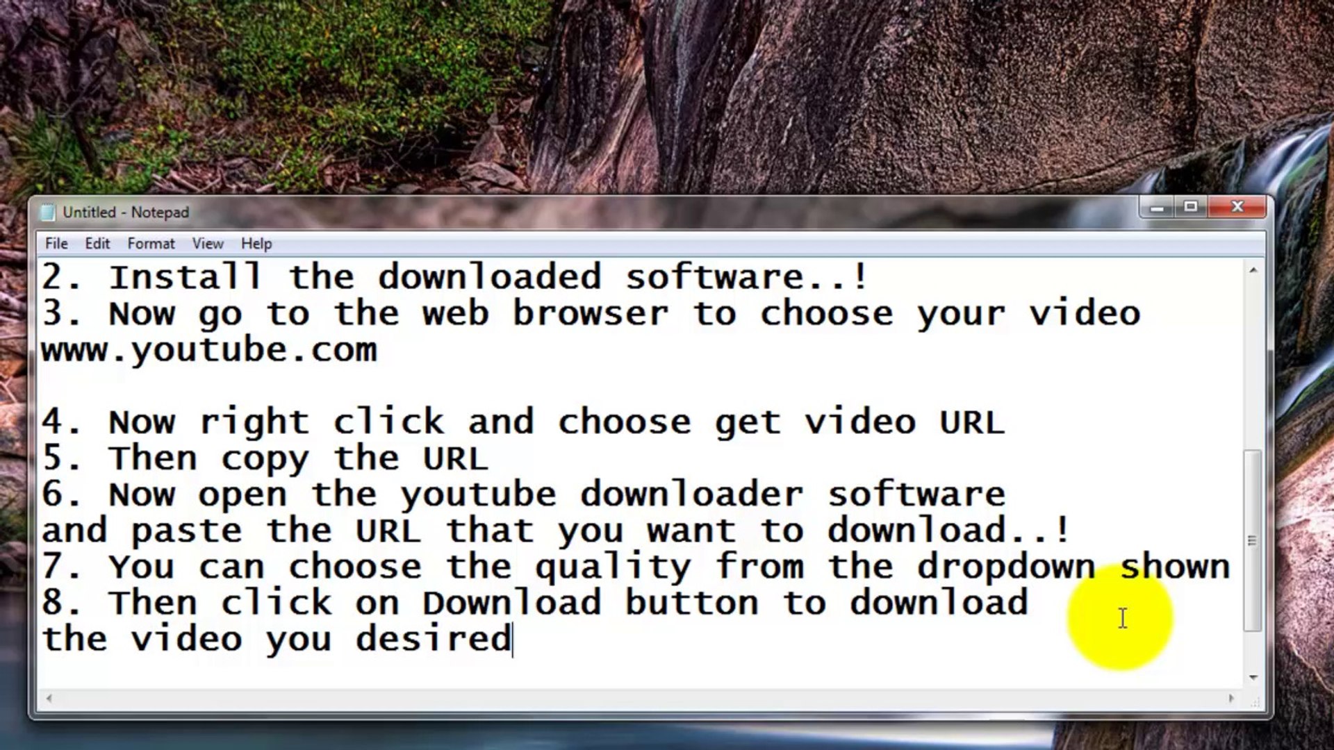 How To Download YouTube Video for free