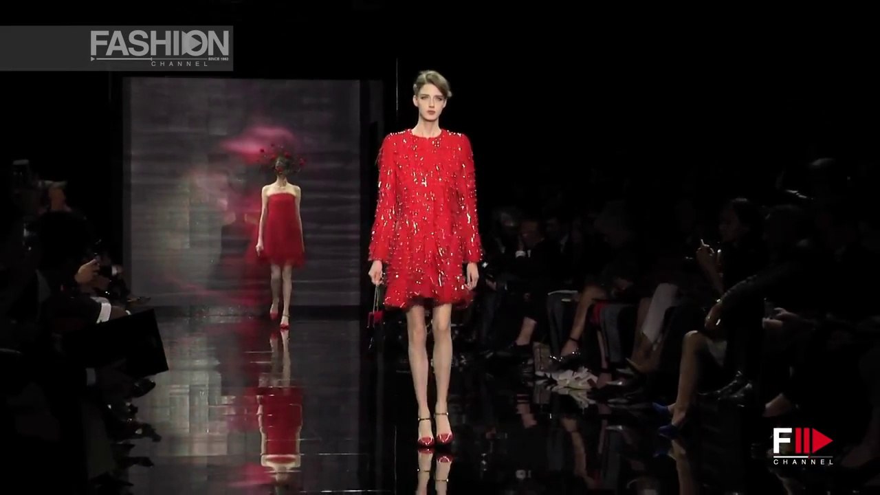 "GIORGIO ARMANI PRIVÉ" Paris Haute Couture Autumn Winter 2014 Full Show HD by Fashion Channel