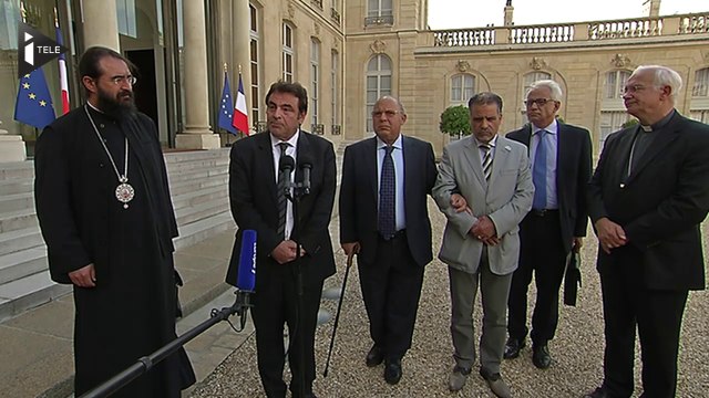 Les représentants des cultes français reçus par F. Hollande