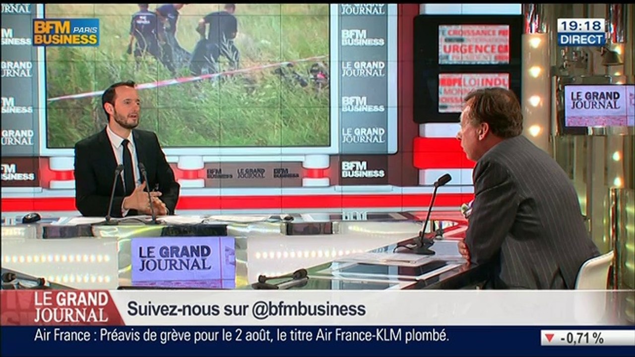 Loïc Tribot La Spière, délégué général du CEPS, dans Le Grand Journal – 21/07 5/7