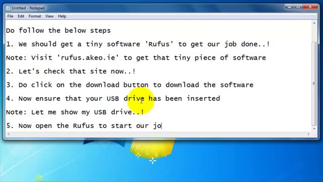 How to create an operating system USB bootable