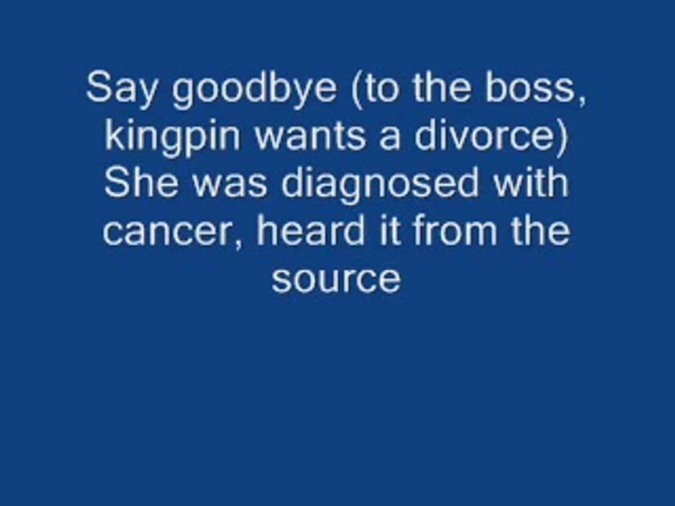 By A Stranger - Black Rob (Lyrics)