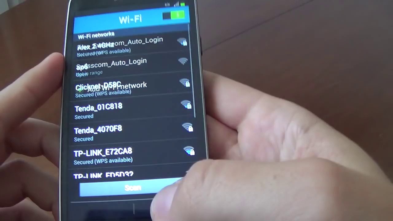 How to factory reset Samsung Galaxy S4 Active I9295 from menu setiings