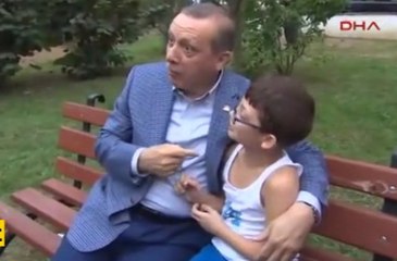 Hayali Başbakan'a Sarılmak Olan Çocuk