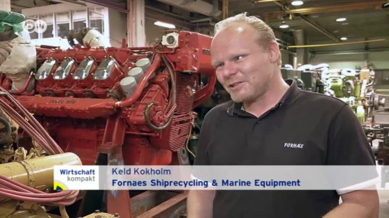 Lukratives Verschrotten von Schiffen | Wirtschaft kompakt