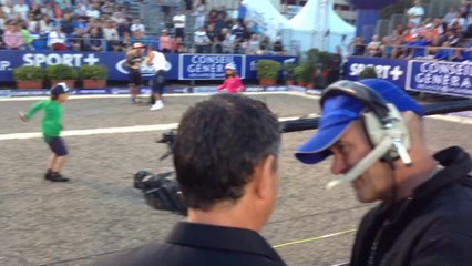 Europétanque de Nice, Ghali "Tire la Boule !" est sur la place