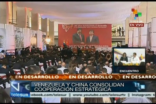 Xi Jinping y Nicolás Maduro ser reúnen para firmar acuerdos bilaterale