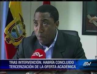 Persisten custionamientos tras intervención de Universidad Luis Vargas en Esmeraldas