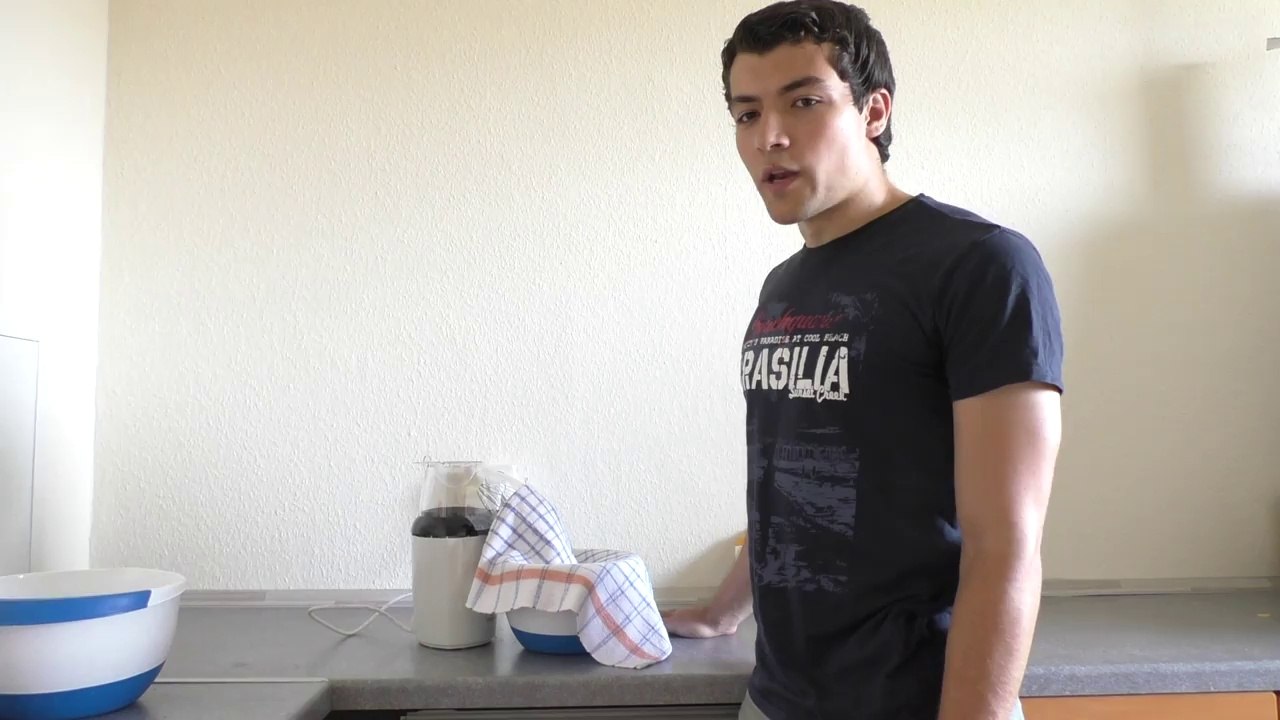 Heißluft Popcornmaschine in Aktion