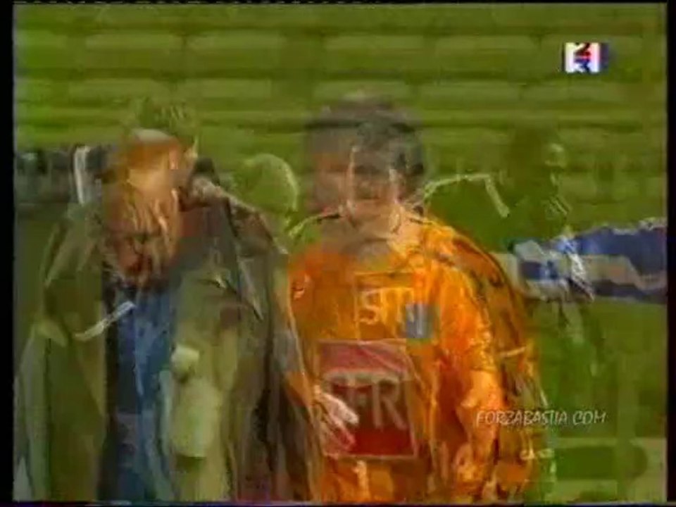 Lyon-Bastia (Coupe de la ligue 2000) - Durand en état de grâce