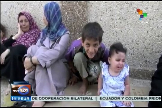 Niños palestinos sufre ataques de pánico y no han recibido ayuda