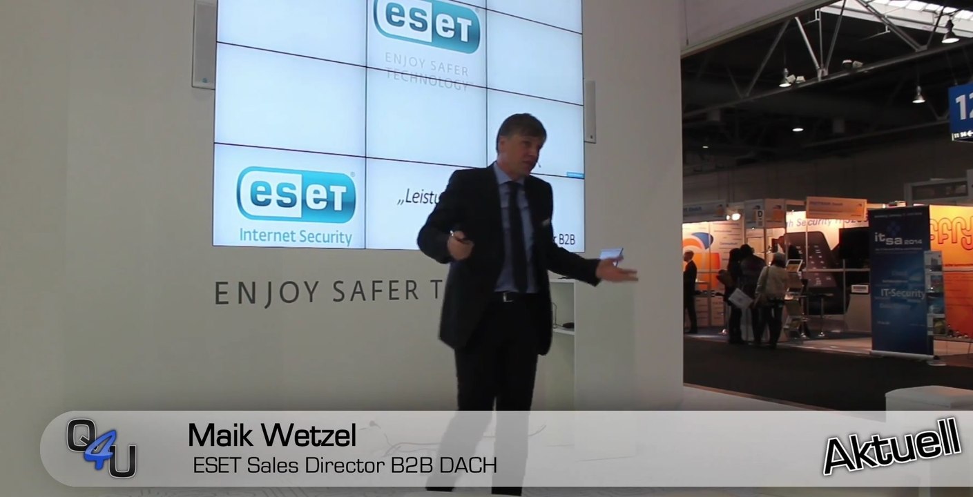 ESET mit dem etwas anderen Partnerprogramm (CeBIT 2014) - QSO4YOU Tech