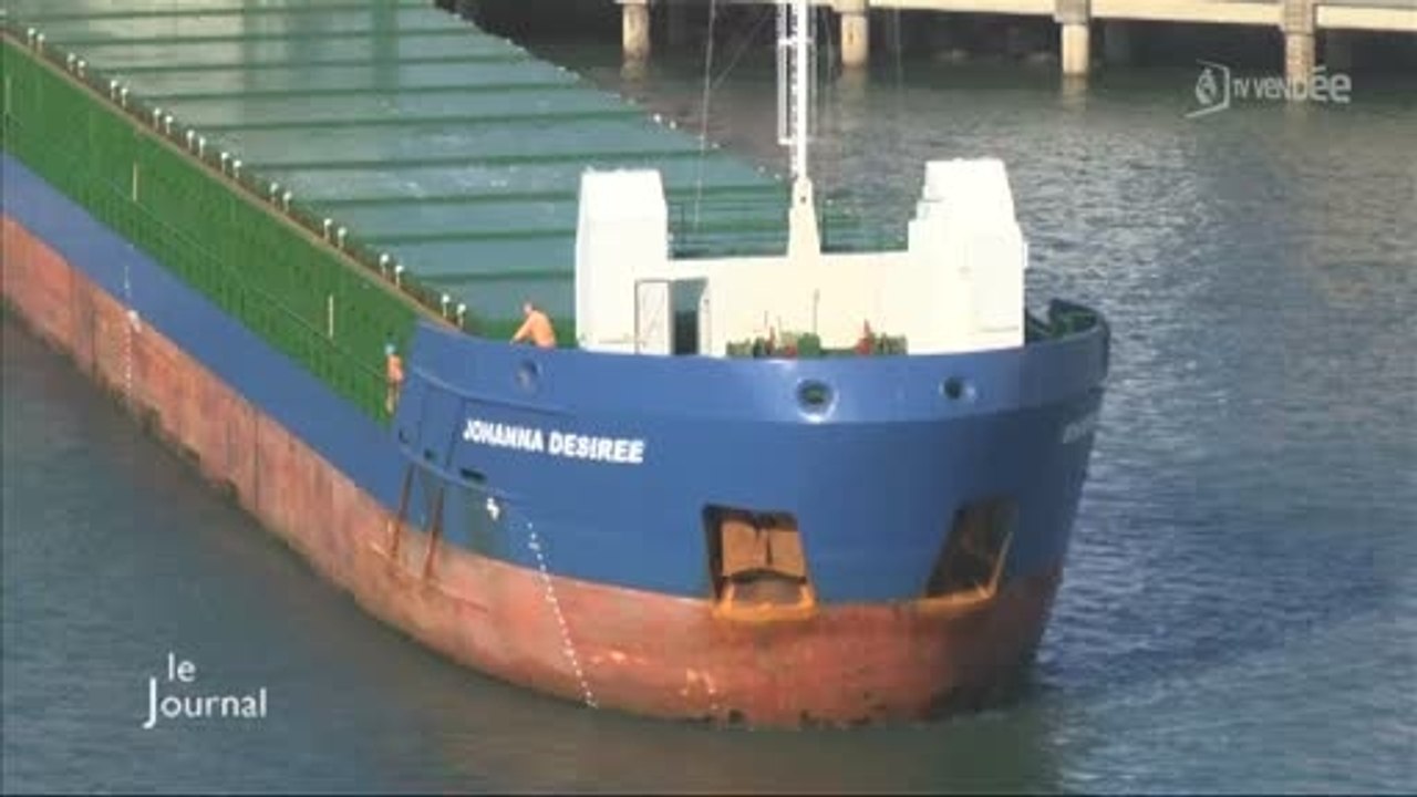 Agriculture : Les céréales du silo au cargo (Vendée)
