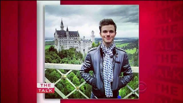 Chris Colfer - The Talk - 2014