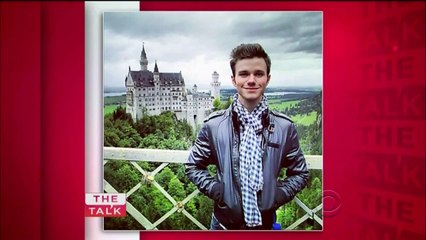 Chris Colfer - The Talk - 2014