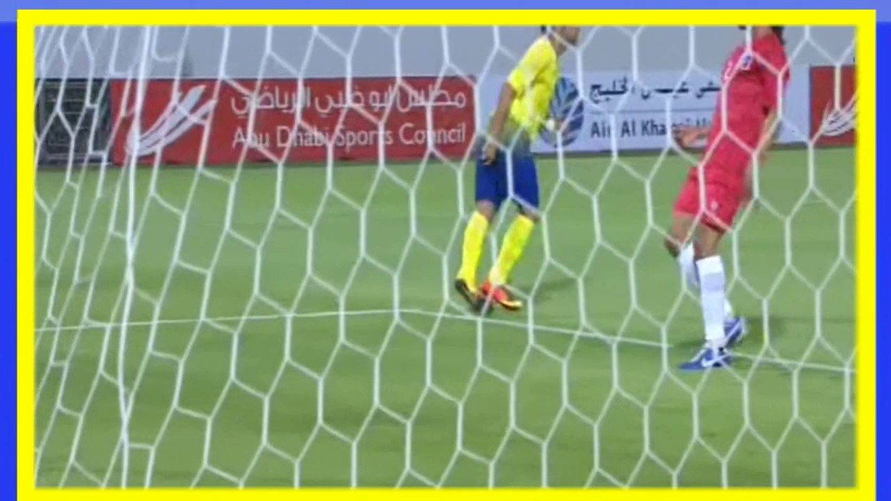 لقطات احترافية لمباراة النصر والكويت الكويتي - بطولة العين الدولية - قذيفة أبو عمر بالماركة العالمية