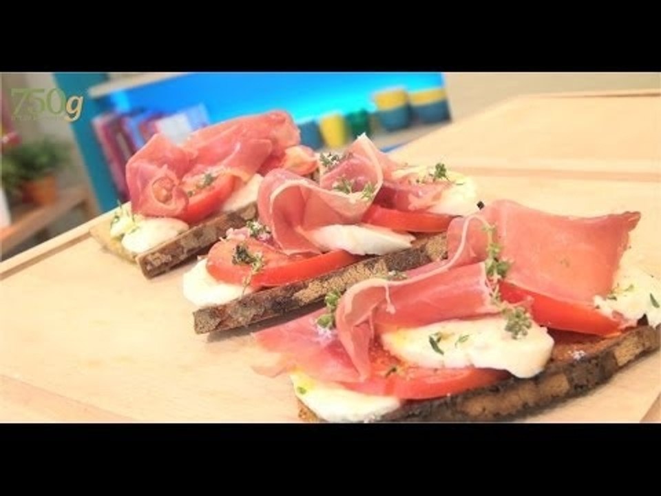 Recette de Bruschetta à l'Italienne - 750 Grammes