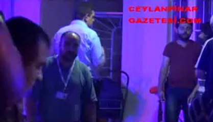 ceylanpınar polis gazeteciye saldırdı