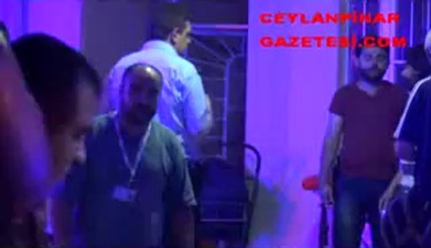 ceylanpınar polis gazeteciye saldırdı