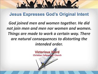 Homosexuality and God’s Judgment I