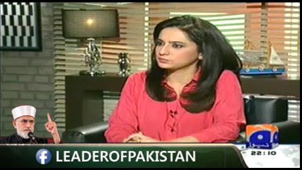 I'm 100% agreed with Dr Qadri's logic - Hassan Nisar