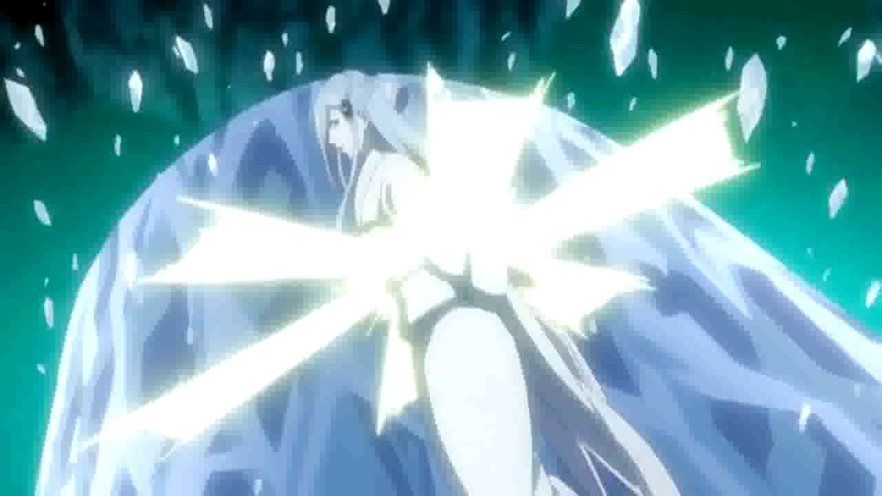 Bleach - Byakuya vs Sode no Shirayuki Hd (2014)