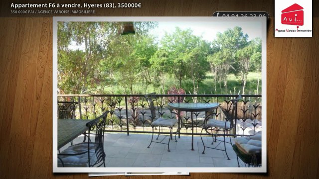 Appartement F6 à vendre, Hyeres (83), 350000€