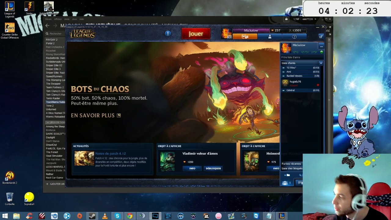 48h no stop Partie 10 Drogué  xD