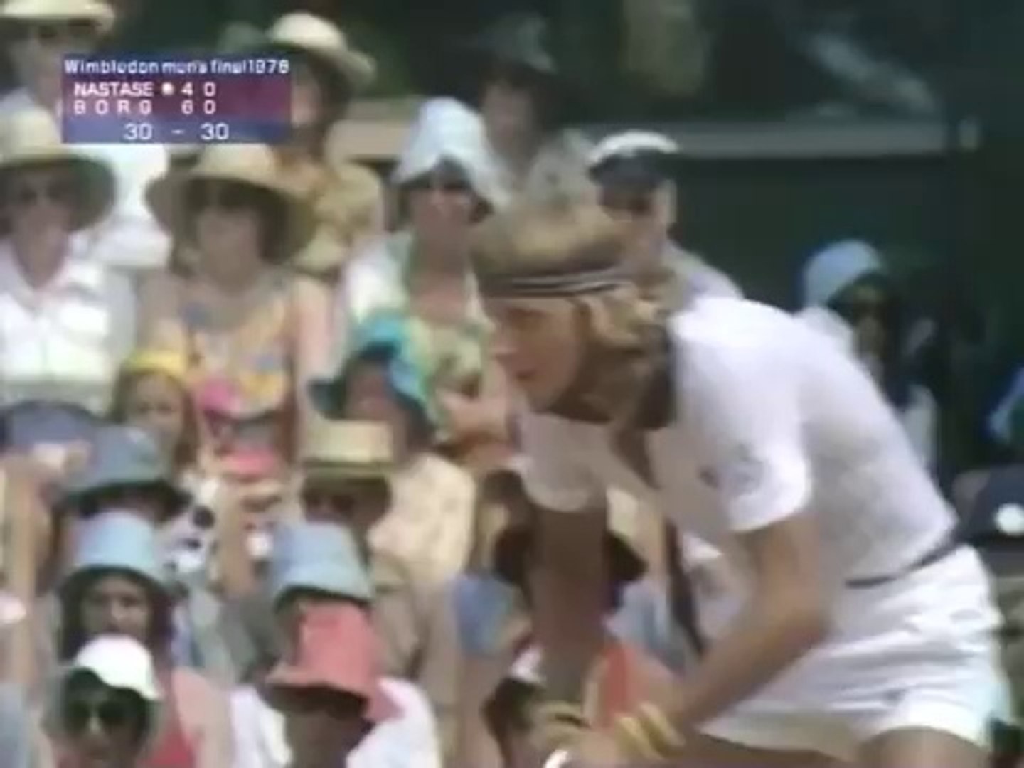 Wimbledon 1976 - Final - Bjorn Borg vs Ilie Nastase - Full  Match(360p_H.264-AAC) - video Dailymotion