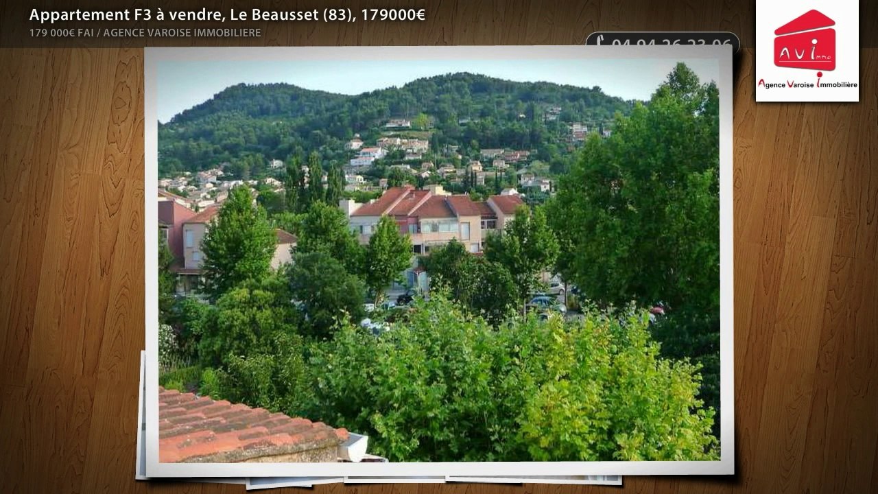 Appartement F3 à vendre, Le Beausset (83), 179000€