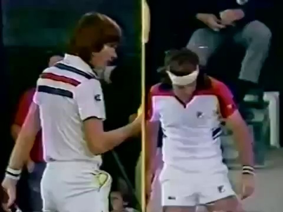 US Open 1977 Final - Jimmy Connors vs Guillermo Vilas