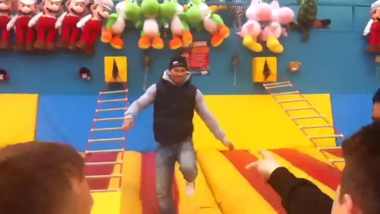 LOA UK_ Matt Ogus, Jeff Seid, Alon Gabbay, Chris Lavado Thorpe Park flexing! Meet Greet Fans