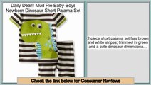 Low Price Mud Pie Baby-Boys Newborn Dinosaur Short Pajama Set