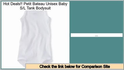 Last Minute Petit Bateau Unisex Baby S/L Tank Bodysuit
