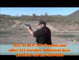 XD Springfield 9mm & 1911 45 ACP.
