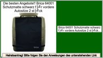 Hot Deals Brica 64001 Schutzmatte schwarz für vordere Autositze 2 stück