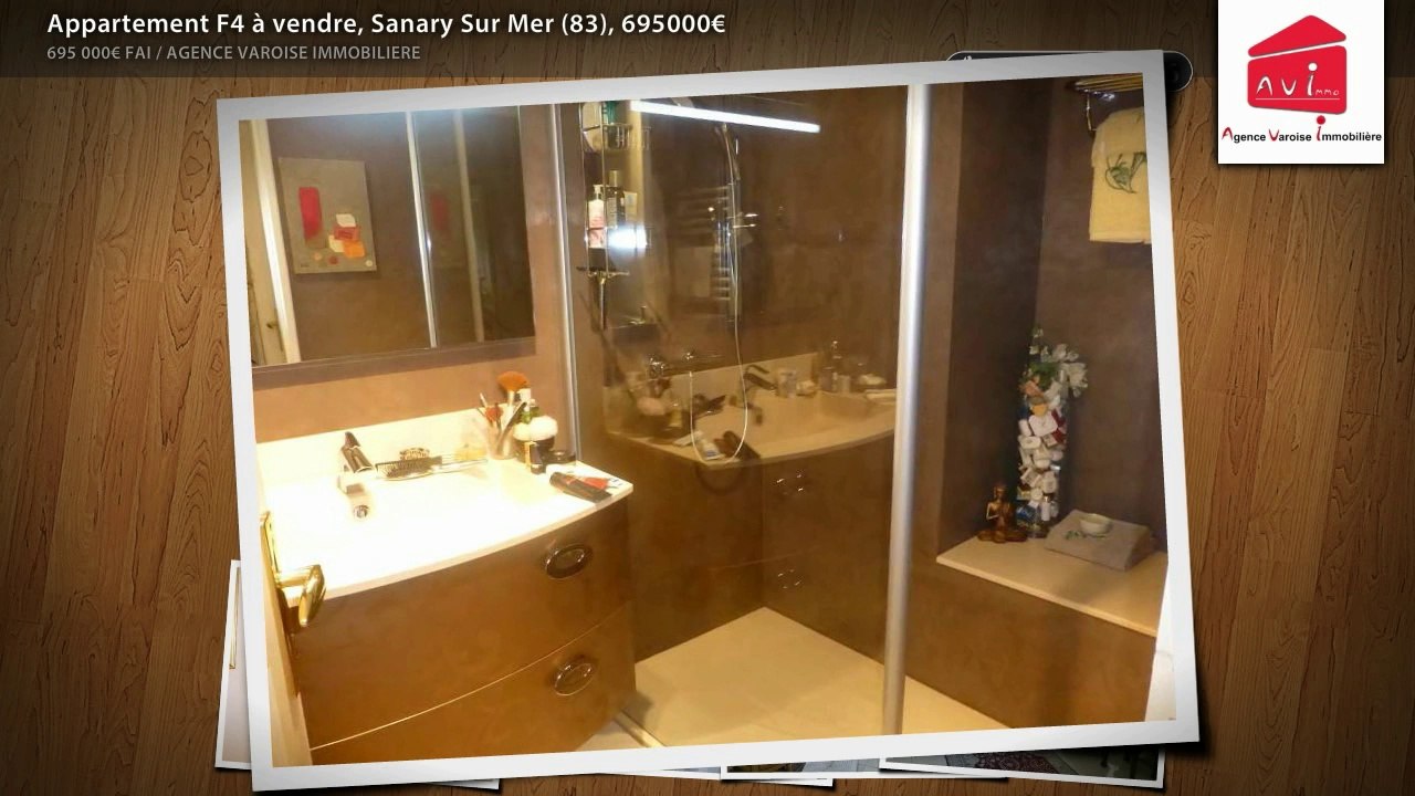Appartement F4 à vendre, Sanary Sur Mer (83), 695000€