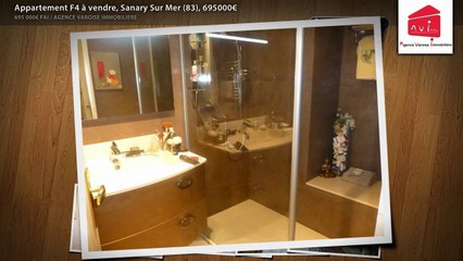 Appartement F4 à vendre, Sanary Sur Mer (83), 695000€