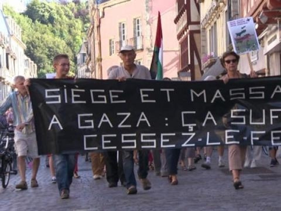 Manifestation pro-Gaza: à Quimper, un défilé dans le calme lundi - 22/07