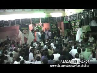 Allama Gulfam Hashmi I Baramdagi Taboot I 21 Ramzan 2014 Sialkot