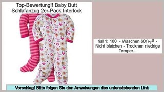 Wertung Baby Butt Schlafanzug 2er-Pack Interlock