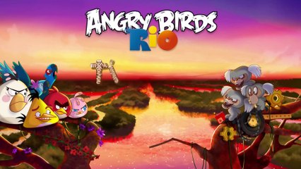 ANGRY BIRDS RIO Timber Tumble Gameplay