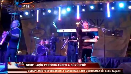 GRUP LAÇİN PERFORMANSIYLA BÜYÜLEDİ!